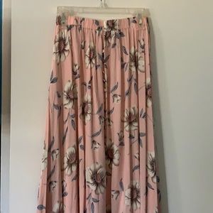 SHEIN Floral Maxi Skirt